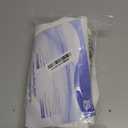 N&Y HOME Stall Waffle Weave Shower Curtain with Snap-in Fabric Liner & Hooks Set - 36" x 72" Small Shower Stall Size, Hotel Style & Mesh Top Window, Machine Washable - 36x72, White