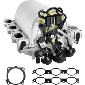 2721402401 Intake Manifold with Gasket For 2006-2013 Mercedes Benz C230 C250 C280 C300 C350 E280 E350 CLK350 GLK350 ML350 ML450 R350 S400 SLK280 SLK300 SLK350 V6 272 Engine,Replaces 2721402201