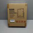 Vanity Mirror with Lights,Lighted Vanity Mirror with 9 Dimmable Bulbs for Dressing Room & Bedroom,3 Color Lighting,Modes Detachable 10x Magnification 360Ratation(White) (12*14.4inch)