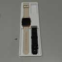 RUIMEN Smart Watches for Women Men (Answer/Make Calls, 2 Bands Included), 1.8" Smartwatch for iOS/Android Phones, Fitness Tracker Heart Rate/Sleep Monitor Digital Watch Waterproof Milky White