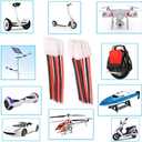 YLP 5pairs Tamiya Plug Male Female Connector Adapter Cable 14awg 10cm for RC Car Lipo Battery Charge