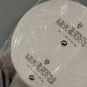 Sweetcrispy Dining Chairs Set of 2, Boucle Upholstered Modern Mid Century Round Kitchen Chairs with Curved Backrest & Metal Legs for Vanity, Living Room - Beige