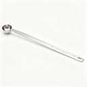 3 x HEVSTIL Stainless Steel Coffee Scoop & Measuring Spoon, 1 Teaspoon (5ml) 7.87" Long Handle for Ground Coffee, Espresso, Baking Ingredients