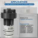 154844301 Motor Kit 154844301 Dishwasher Circulation Pump Motor with O-Rings for Frigidaire Dishwasher, Replace for 154488001 154588701 154594201 154648101 154700101