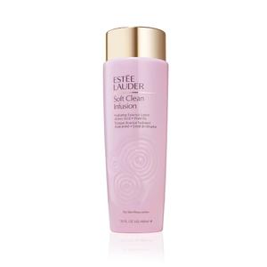 Este Lauder Soft Clean Infusion Hydrating Skin Essence Face Lotion Toner with Amino Acid + Waterlily, 13.5 Fl Oz