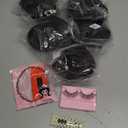 HMD 5 Pieces Messy Hair Bun Hairpiece Tousled Updo for Women Hair Extension Ponytail Scrunchies with Elastic Rubber Band Long Updo Messy Hairpiece Hair Accessories Set for Women (6A) (6A-Dark Brown)