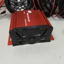 4 Channels UTV ATV Anti-Theft Bluetooth Amplifier Sound System Hand-Free Speakers FM USB Audio System Stereo Remote Control Anti-Theft Police Guard-Alarm 4X 3 Inch Speakers