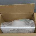 HNRLOY Bathroom Exhaust Fan for Ceiling,Household Bath Vent Ventilation Fan,110 CFM,4-in Duct,1.0 Sones Quiet Operation,13W Energy-Saving 12" Plastic Panel Shower Vent Extractor,10"x10" Mounting Hole