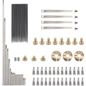 1Set Alto Saxophone Repair Kit - Compatible with Saxophone Musical Instrument Parts 1Set Alto Saxophone Repair Kit - Compatible with Saxophone Musical Instrument Parts