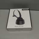 Bluetooth Headset, Wireless Headset with Upgraded Microphone AI Noise Canceling, On Ear Bluetooth Headset with USB Dongle for Office Call Center Skype Zoom Meeting Online Class Trucker