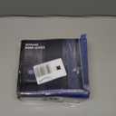 (1 Pack) Keyed Alike Front Door Lever Lockset with Single Cylinder Deadbolt Combination Set, Wave Style Lever, Front Door/Exterior Door Knob with Lock and Deadbolt, Satin Nickel Finished