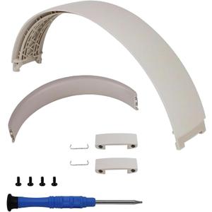 Studio Pro Replacement Headband & Hinge & Cushion Replacement for Beats Studio Pro Headphone,Durable Parts Accessories Repair Kit SetSandstone