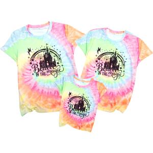 BANGELY Family Vacation Shirts 2026: Magical Family Matching Outfits Family Trip T-Shirts Casual Summer Travel Tops