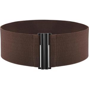 TOURZOO Elastic Belt for Women Wide Waist Corset Belt Cinch Belt Vintage Stretchy Waistband for Dresses