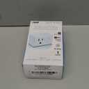 Feit Electric WiFi Work with Alexa and Google Home, Feit App, No hub required, Remote Control From Anywhere 15 Amp Smart Outlet Plug, Indoor, 120 volts, Plastic, White