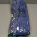 TOPDesign Puffer Tote Bag for Women, Lightweight Puffy Handbag with Compartments, Quilted Shoulder Bag for Work, Travel, Gym (Large, Blue)