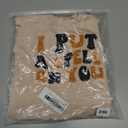 YINGISFITM Toddler Baby Girl Boy Sweatshirt Long Sleeve Shirt Crewneck Pullover Sweater Fall Winter Clothes Outfit (18-24 Months, Cream I Put a Spell on You)