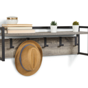 HD Designs Wall Shelf with Hooks