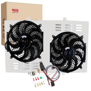 Radiator Shroud Fan for 1967-1972 Chevy C/K C10 C20 C30 Pickup Truck 5.7L
