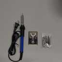 110V 60W Adjustable Temperature Electric Soldering Iron Welding Rework Repair Tool With 5pcs Solder Tip US Plug