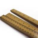 (Pack of 10) 39" Wood Double-Sided Meter Stick Yardstick/Meterstick Ruler 39 Inches 100 Centimeters Thick High Quality Sticks