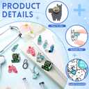 32 Pcs Respiratory Therapist Pins for Doctor Day Gifts Accessories Appreciation Brooch Gifts Enamel Lung Pin Lung Bvm Pft Bulk Funny Medical Jewelry Decor for Spring Allergies World Sleep Day