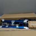 Drywall Stilts Adjustable Height Stilts for Adults  Lightweight Aluminum Paint Stilts with Protective Pads, Durable Nonslip Work Stilts for Sheetrock or Painting by Pentagon Tools. (18" - 30", Blue)