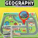 180 Days: Social Studies, Geography for Kindergarten Practice Workbook for Classroom and Home, Cool and Fun Practice Created by Teachers (180 Days of Practice)
