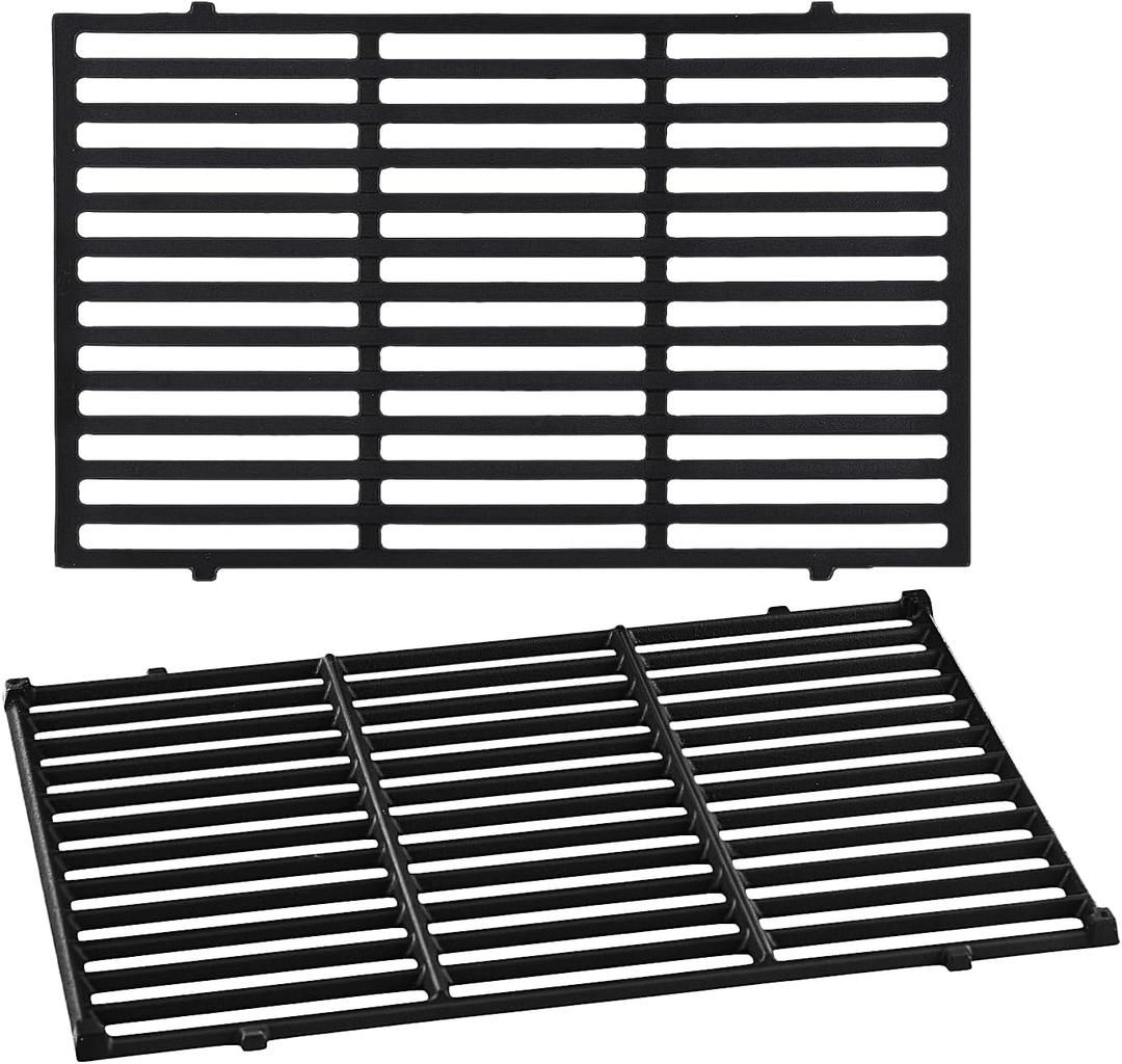 7638 Spirit Grill Replacement Parts for Weber Grill Grates Spirit 300 Series E310 E-315 S-315 E-330 E330 E315 S315 Spirit II E-310 2 E-310 Gas Grill Parts Genesis Silver B 1000 Cooking Grates 2 Pcs