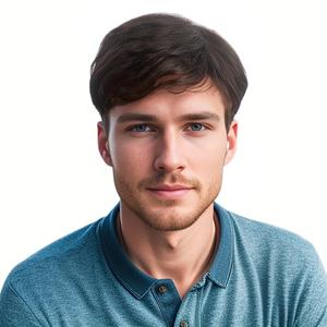 H&Bwig toupee for men,Men Short Toppers Hairpiece with toupee tape,Clips in Hair Extensions for Covering White Loss Hair, Glueless (Dark Brown) (HB-T4380#4)