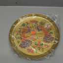 Swastik Christmas Plates Aluminium Gold Color