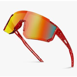 Youth Baseball Sunglasses for Boys Girls Age 6-12 Softball Cycling Sports Sunglasses for Kids Lightweight Frame