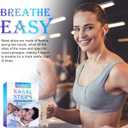 Nose Strips for Breathing, Nasal Strips 80 Count, Snoring Relief, Nasal Congestion Relief due to Colds & Allergies, Reduces Nasal Snoring caused by Nasal Congestion, Drug-Free, Opens Your Nose