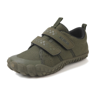 KUBUA Kids Sneakers Barefoot Shoes for Boys Girls Lightweight Slip Resistant Zero Drop Running Shoes Tennis Trekking Dark Grey 9 Toddler