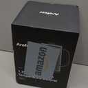 Arofeer 1.7L(57oz) Large Electric Kettle Temperature Control, 7+Cups Electric Tea Kettle for Coffee&Tea, 2 quarts Big Hot Water Kettle Electric with,1200W,Keep Warm-Black