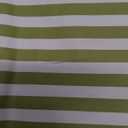 Walrus Heavy Duty Vinyl Tablecloth with Flannel Backing Waterproof Oil-Proof Plastic Table Cloth Stain-Resistant Wipeable Rectangle or Square Table Cover for Indoor and Outdoor (Stripe, 60X102 Inch)