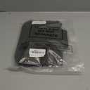 Janmercy 100 Pcs Hat Sweat Liner Disposable Baseball Hat Sweat Protection Liner Men Women Helmet Absorbing Band (Black)