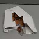 CHUNZEXI 24 Pack Chair Leg Floor Protectors for Hardwood Floors, Silicone Felt Covers Pads Caps, Protect Wood Furniture Feet Floors Noise Reduce and Scratch (Universal Large & Clear)