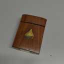 Birthday Gift Ideas Handcrafted Classic Wooden Playing Card Holder Deck Box Storage Case Organizer With Premium Quality 'Ace' Playing Cards Anniversary Housewarming Gift Ideas For Men & Women (Spade)