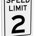 Race Car Birthday Decor, Speed Limit 2 Sign, Fast One, Race Car Birthday Party Decorations, 6x8 Inches Acrylic Sign With Stand, Let's Go Racing Party Supplies for Boy Race Fans