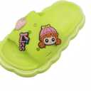 icosylify 0-8yrs Kids Water Shoes Unisex for Girls and Boys Non-Slip Beach Sandals for Pool Swim, Quick-Dry Lightweight Slippers, Breathable Outdoor Shoes (9.5 Toddler, Green)