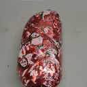 50 Ft Christmas Tinsel Garland Christmas Decorations with Snowman Candy Cane Red Metallic Christmas Garlands for Tree Decor Indoor Outdoor Christmas Party Decorations Home Mantle Fireplace