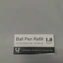 24 Pcs Ballpoint Pen Refills 1.0 mm Point Black Ink