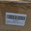 DSMJFU Hardwired Black and Gold Wall Sconces Set of Two, Sconce Wall Lighting Set of 2,Modern Glass Bathroom Wall Light, Wall Mounted Light for Bedroom Living Room Hallway