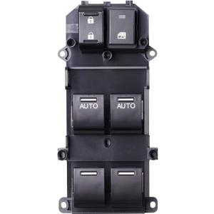 Honda Accord Driver Side Power Window Switch for 2008 2009 2010 2011 2012 Honda Accord EX-EXL-LX Sedan, 2 Auto Door Lock Window Master Switch 35750TA0A32-35750TA0A31-35750TA0A21-35750TA0A22