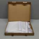 Upgraded Pet Screen Door Opening Fits Doors Up to 36"x84",Heavy Duty Cat Proof Mesh Screen Door with Zipper Closure,Prevent Cats Running Out from Home,Bedroom,Living Room,Kitchen,(White)