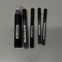 ARTISTRO 5 Black Acrylic Paint Pens, Acrylic Paint Markers Different Tip, Fabric Markers for Textile, Canvas, Rock, Glass, Wood, Paper, DYI, Pens for Kids and Adults