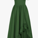Scarlet Darkness Renaissance Dress Women Cottagecore Corset Dress Ruffle Maxi Dress with Pockets Size S