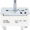 3149400 3148954 3148953 3148951 Surface Burner Control Switch Compatible with Whirlpool,Kenmore,Maytag,KitchenAid,Amana,Inglis,Estate,Roper-Replaces AP3095444, 2786,310180,311846,311858,311859,314140