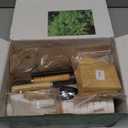 12 Herb Garden Kit Indoor - 42 Pcs Complete Kitchen Window Herbs Seeds Growing Starter Set Kit Gardening Gift Birthday Housewarming Christmas Gift for Women Her Mom Men Home Chefs Gardener Beginner